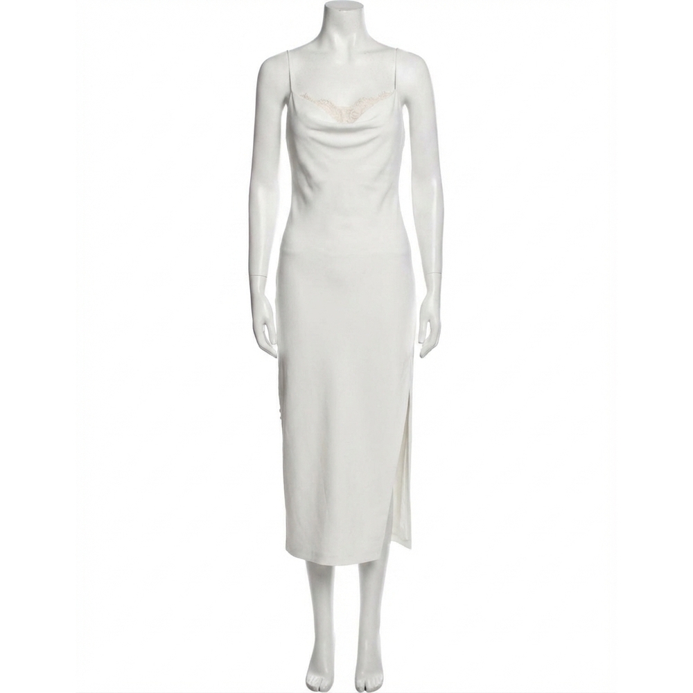 NEW SACHIN & BABI dylan satin dress in ivory